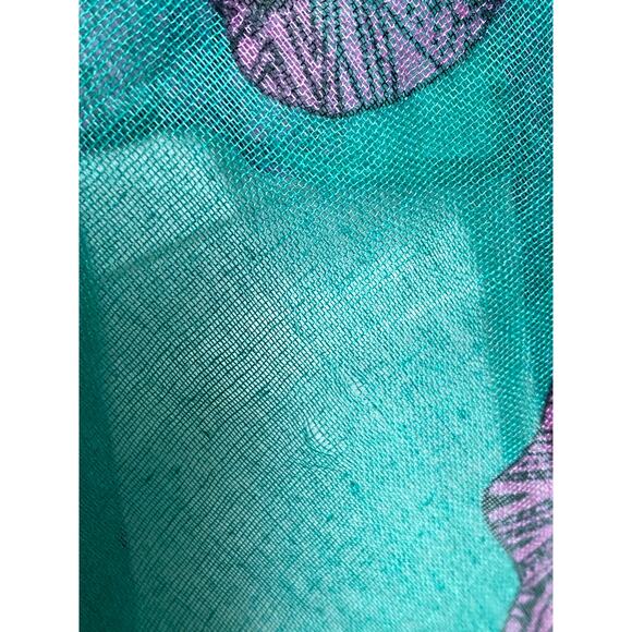 Skull Scarf Green Purple Black - Picture 9 of 13